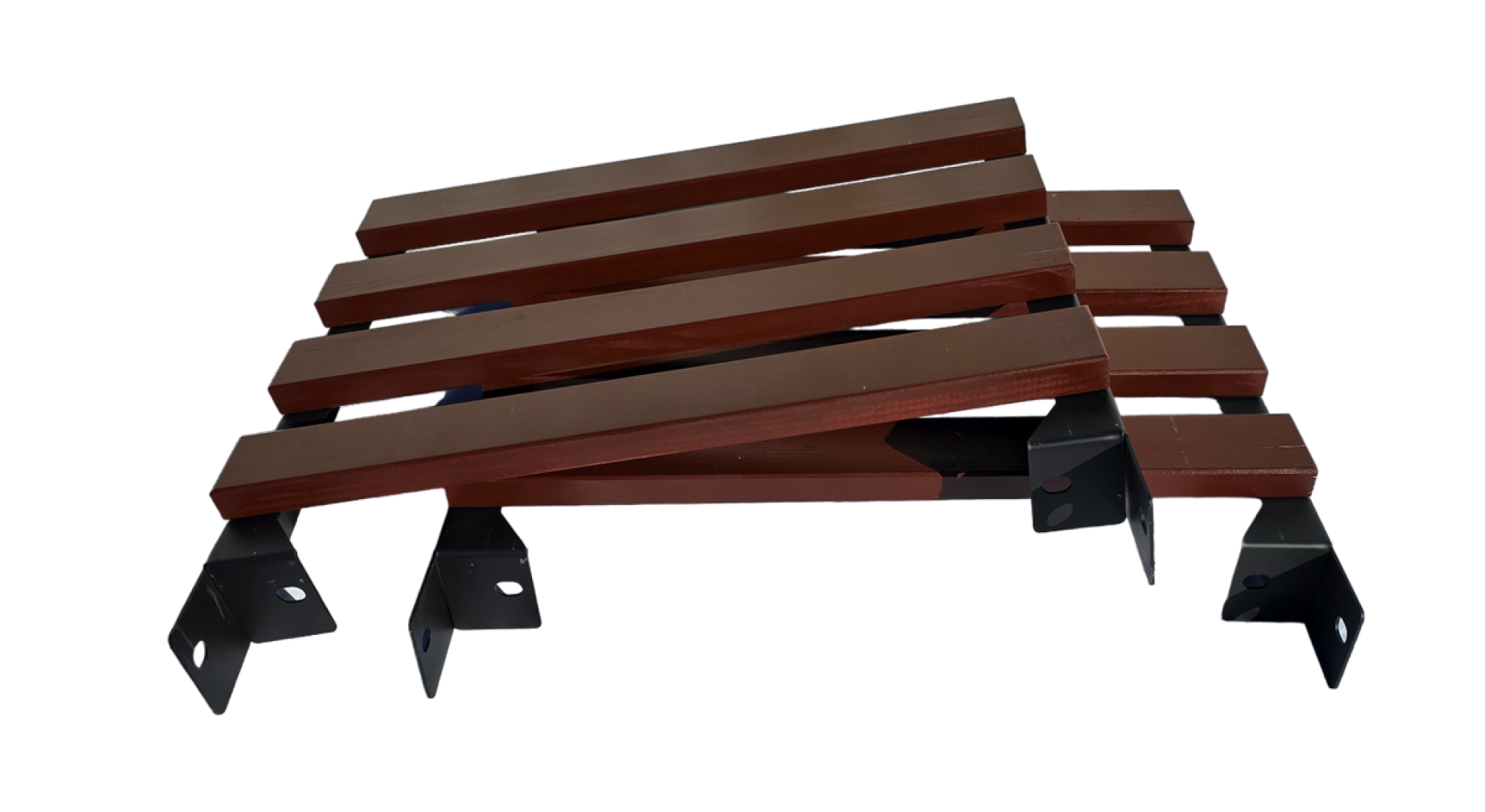 Bočne police za ložište 50 cm - drvene