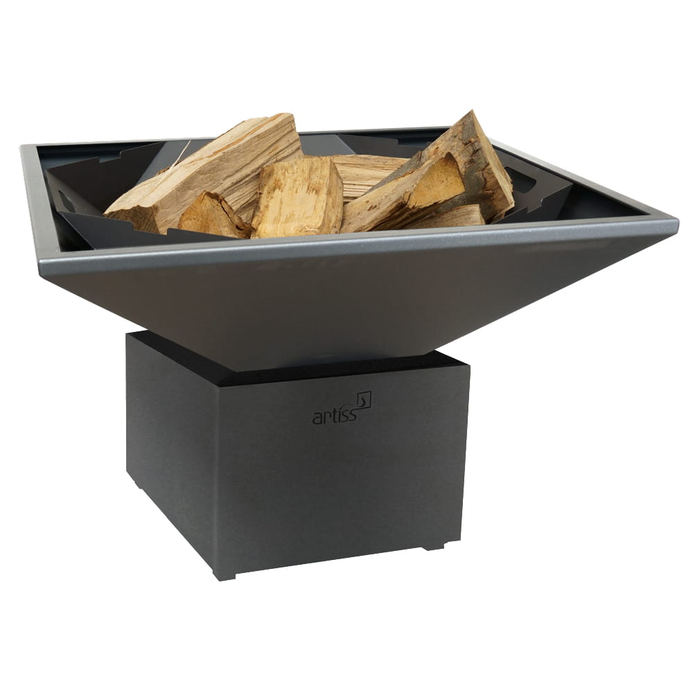 Artiss vrtni roštilj sa ložištem P2 grafit