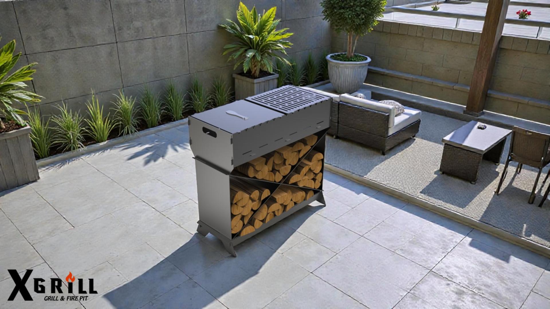 X-GRILL metalni roštilj