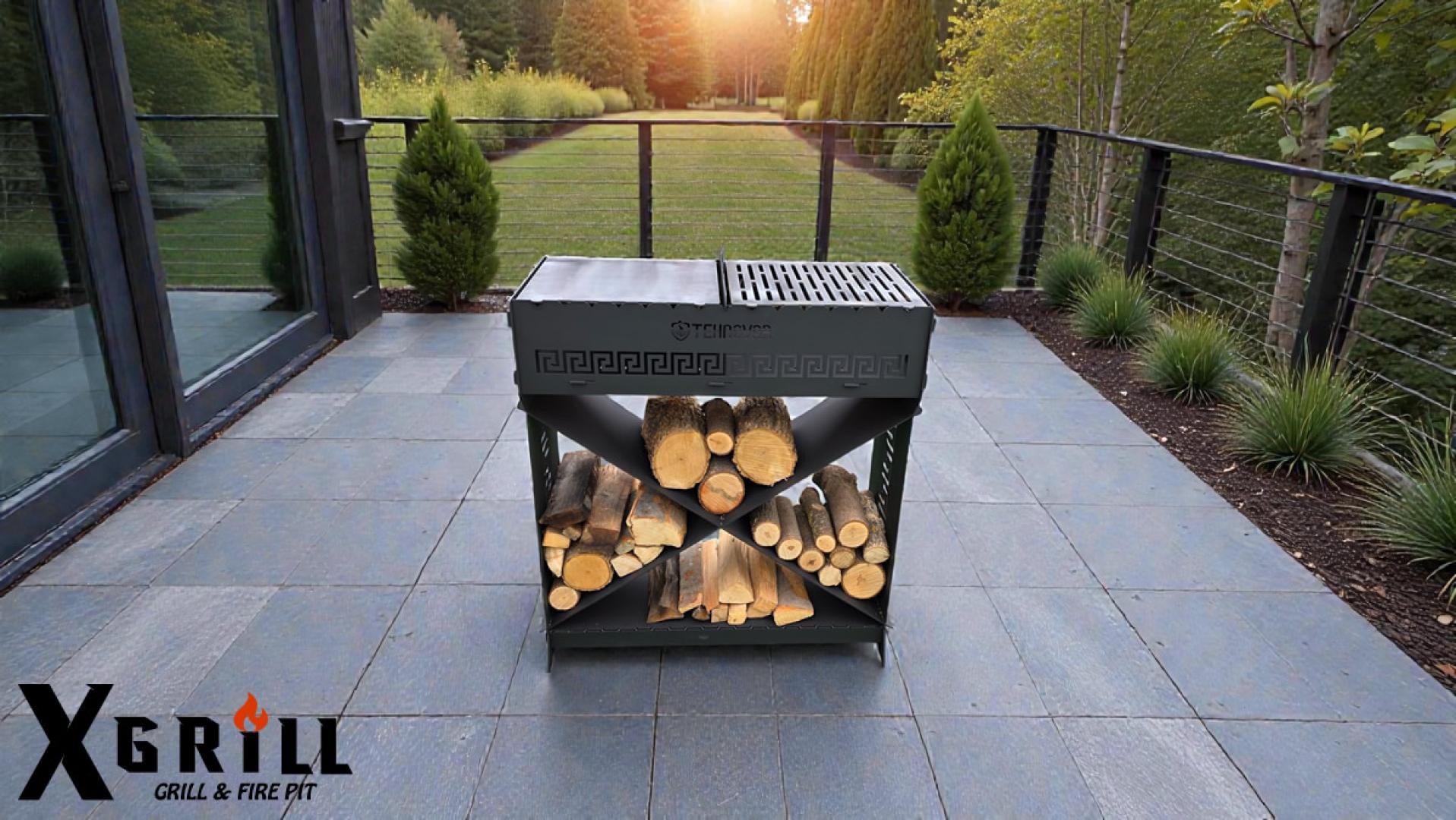 X-GRILL metalni roštilj