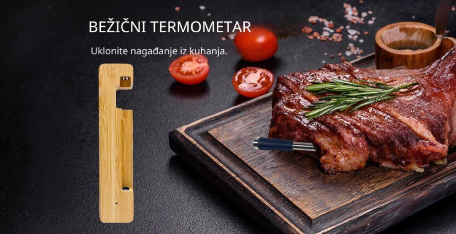Bežični digitalni termometar za meso- sonda