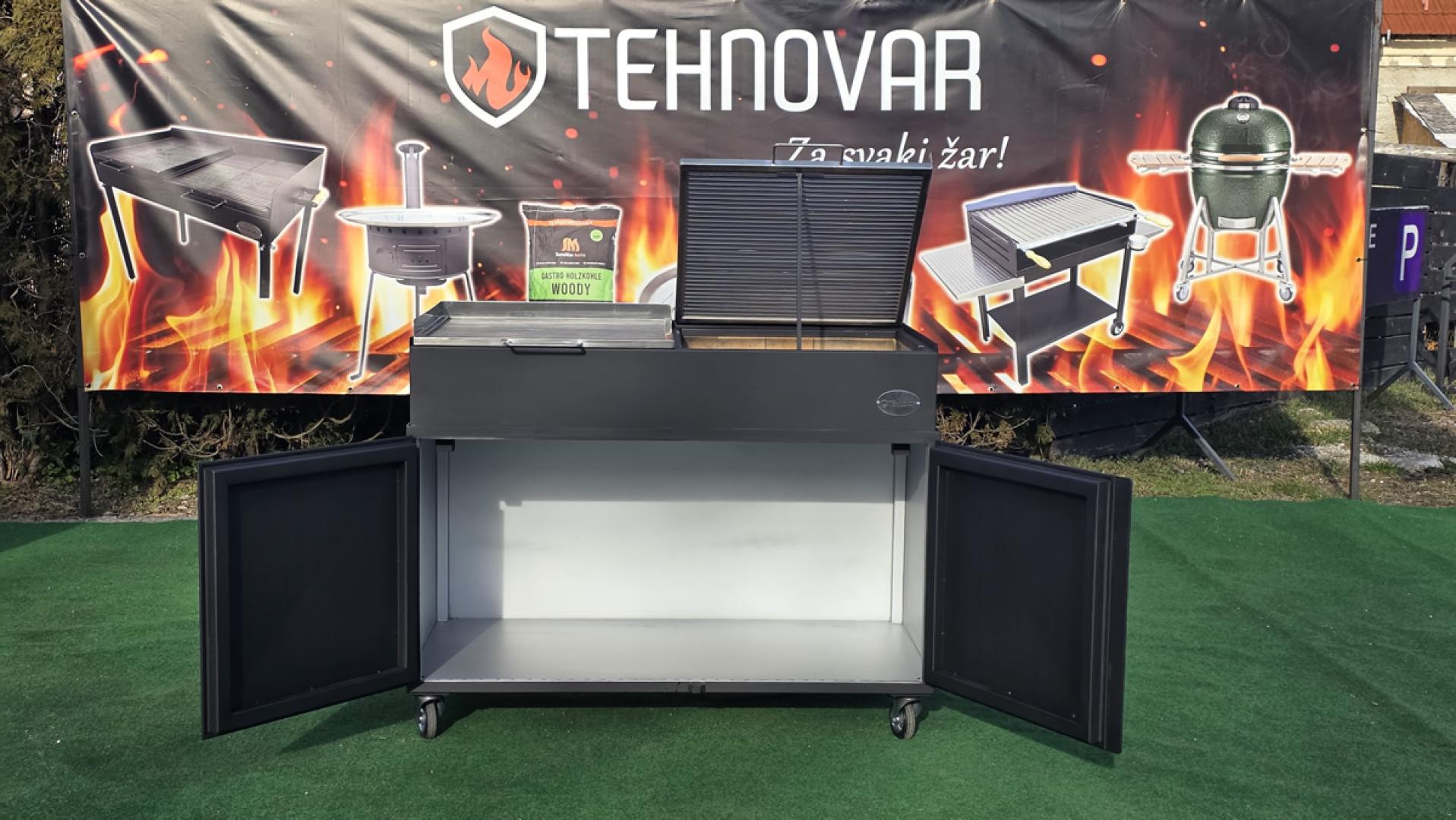 Roštilj profesionalni – sa ormarićem