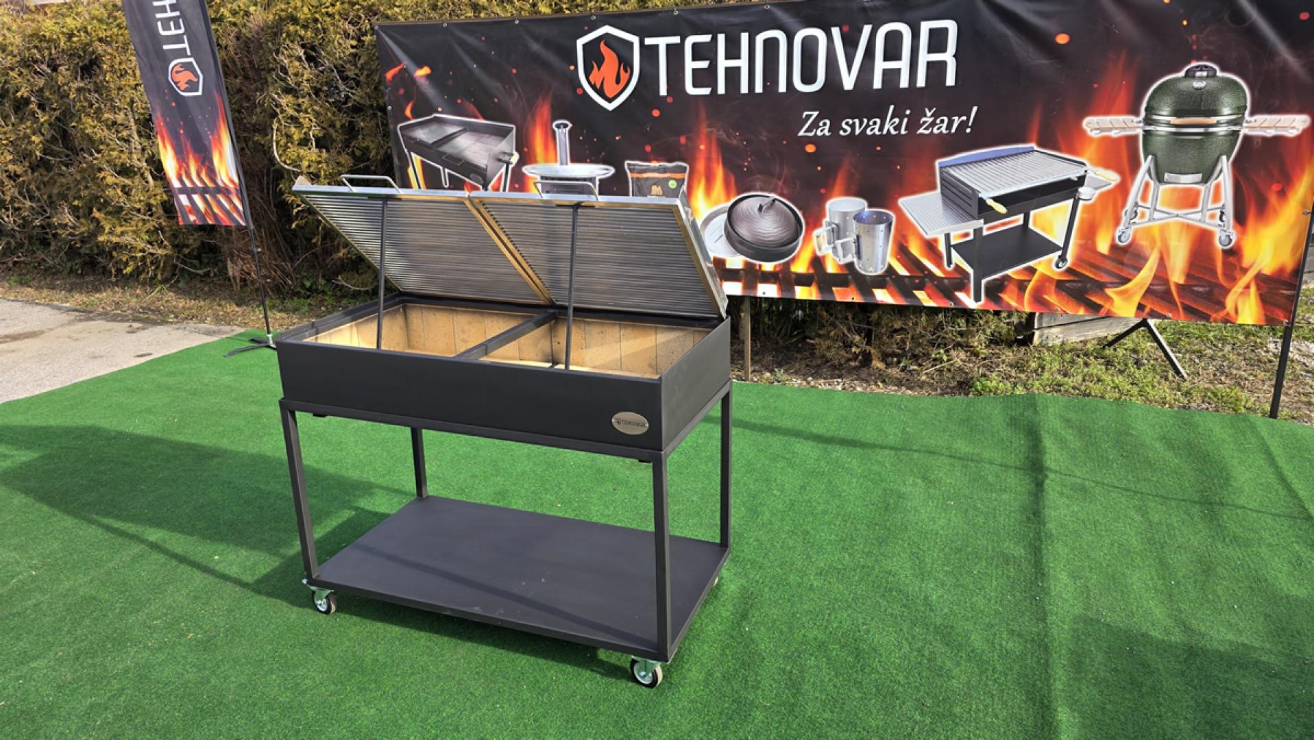 Roštilj profesionalni – sa postoljem