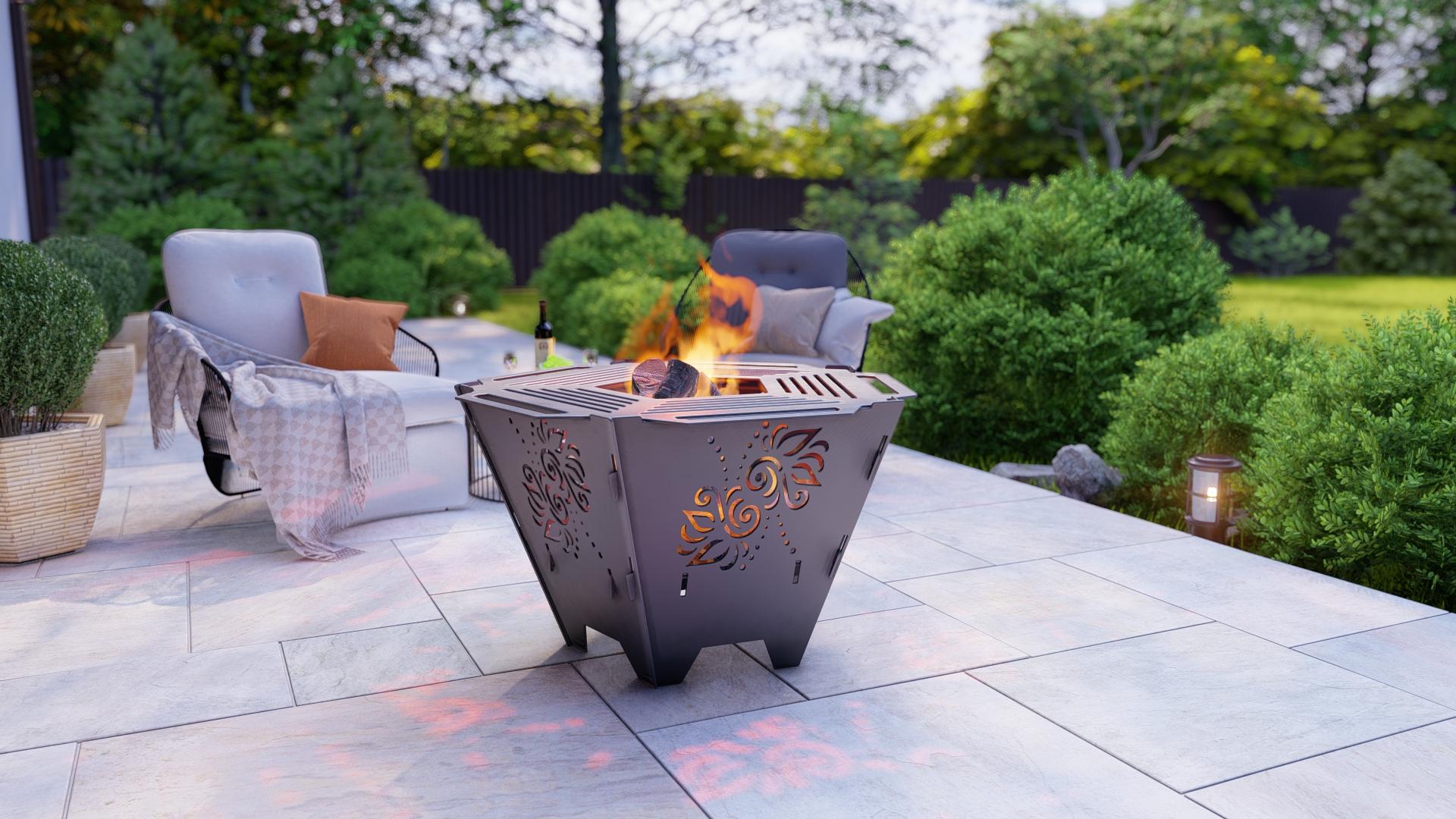 Penta grill - cvijet 3 mm