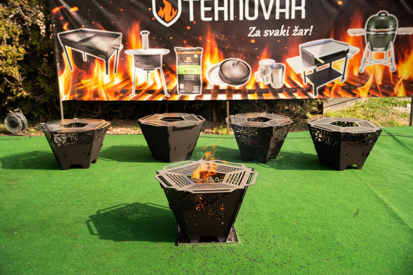 Penta grill - cvijet 3 mm