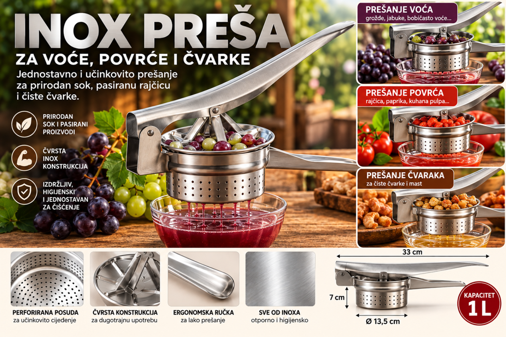 INOX PREŠA 1 lit.