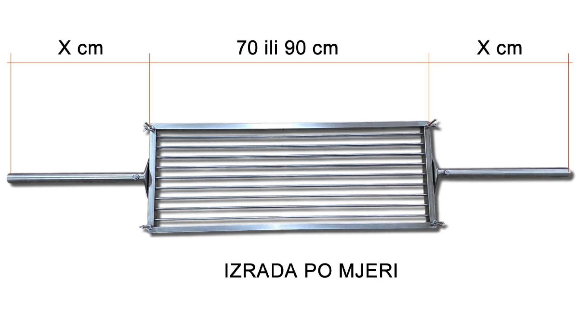 Ražanj za ribu - Prilagodba cijevi